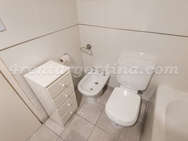 Apartamento Amoblado en Las Heras y Uriburu II, Recoleta