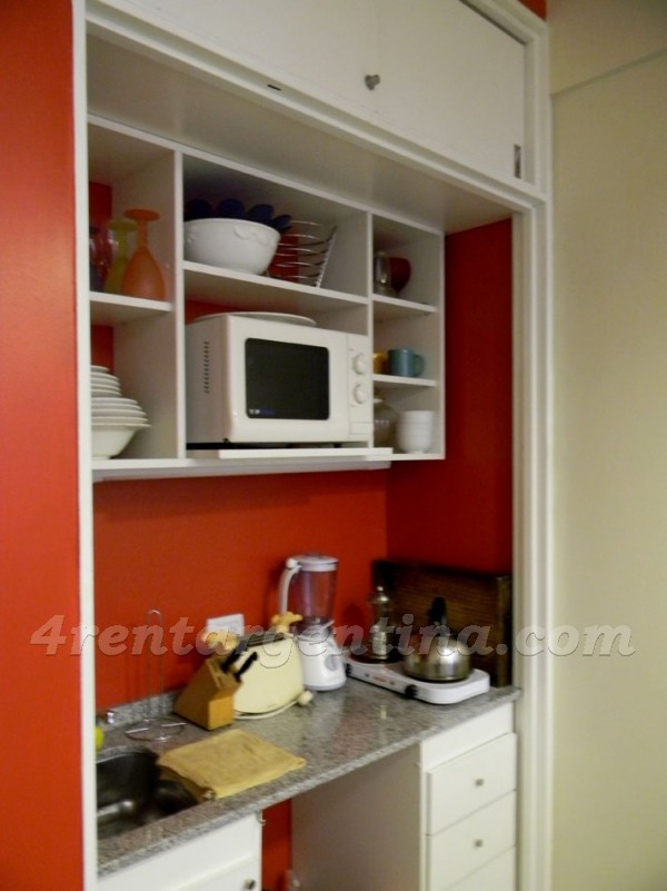 M.T. Alvear et Esmeralda II: Furnished apartment in Downtown