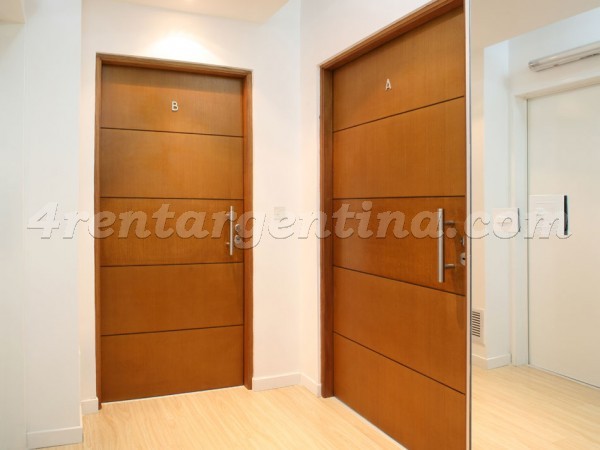 Laprida and Juncal XIV: Furnished apartment in Recoleta