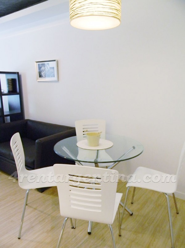 Laprida and Juncal XVII, apartment fully equipped