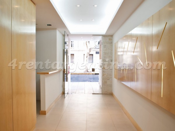 Laprida and Juncal XVII, apartment fully equipped