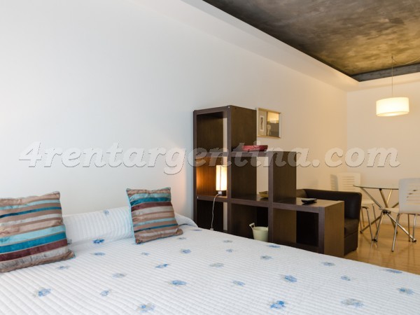 Laprida and Juncal XVI: Furnished apartment in Recoleta