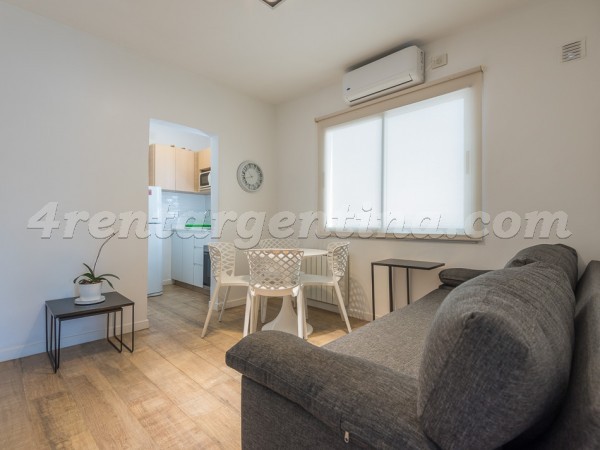 Paraguay and Borges I: Furnished apartment in Palermo