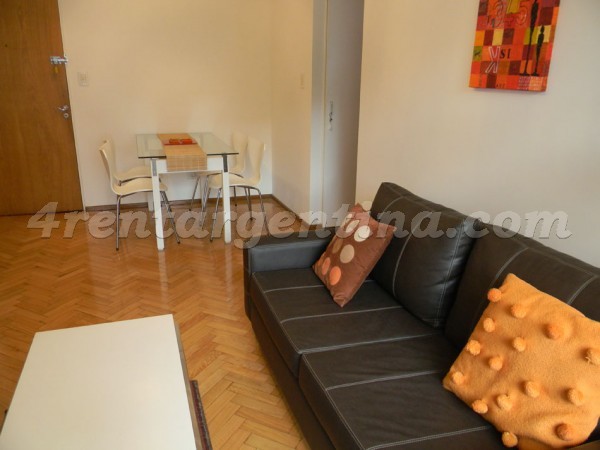 Juncal et Oro II: Furnished apartment in Palermo