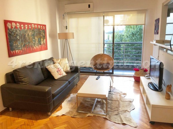 Juncal et Oro II: Furnished apartment in Palermo