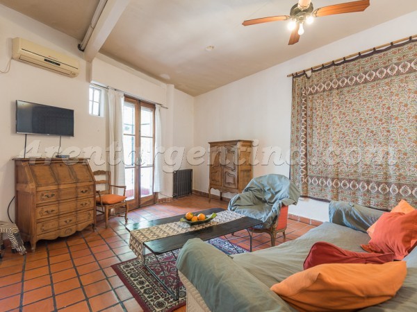 Guatemala and Julian Alvarez II: Furnished apartment in Palermo