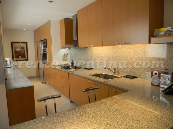 Galileo and Las Heras, apartment fully equipped