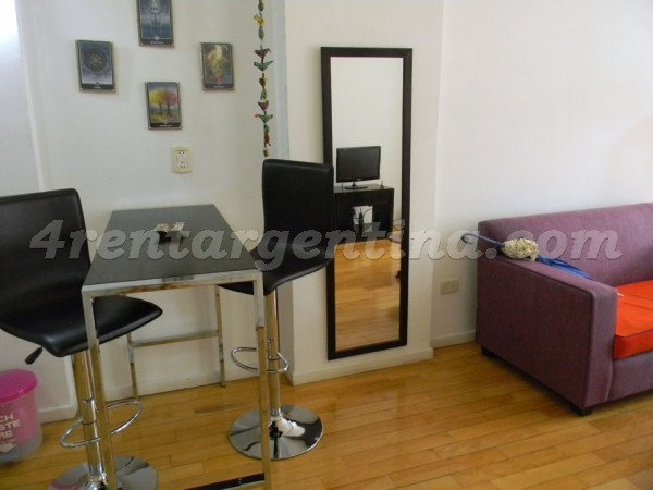 Aguero and Santa Fe: Furnished apartment in Palermo