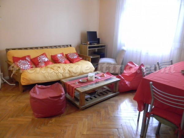 Arenales et Billinghurst I: Furnished apartment in Palermo