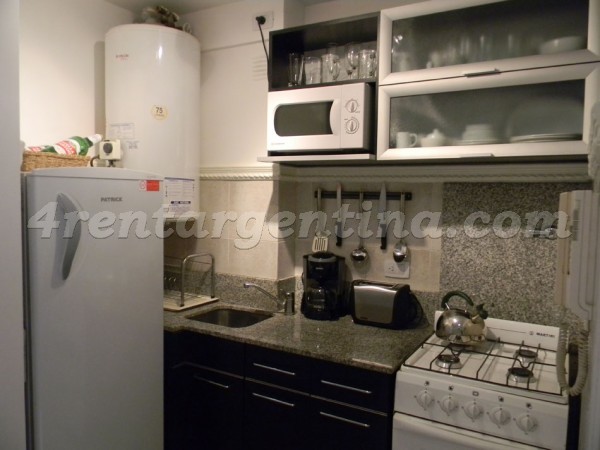 Apartamento Amoblado en Vicente Lopez y Pueyrredon V, Recoleta