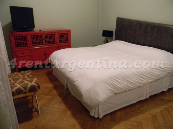 Quintana and Parera: Furnished apartment in Recoleta