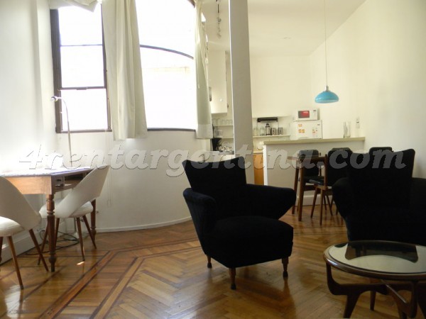 Venezuela and Tacuari: Furnished apartment in San Telmo