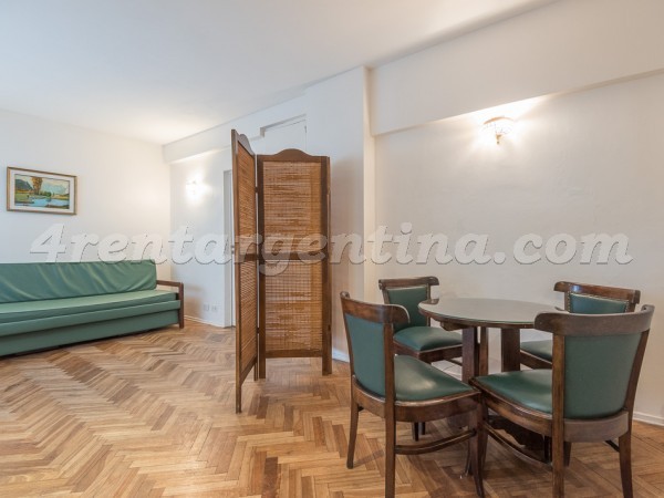 Azcuenaga and Las Heras I: Apartment for rent in Recoleta