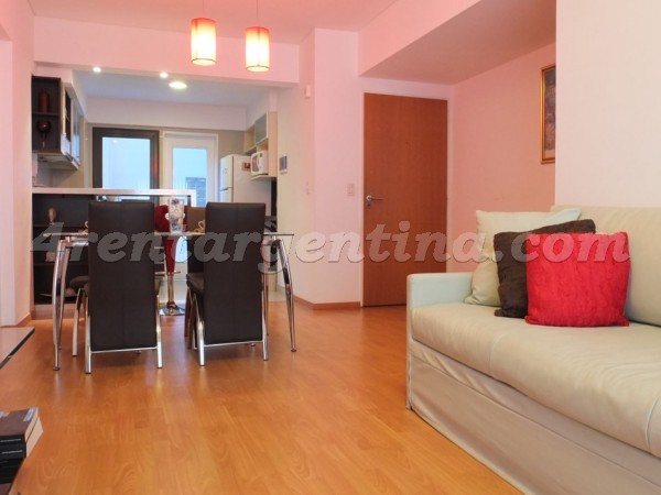 Senillosa and Rosario XII: Furnished apartment in Caballito