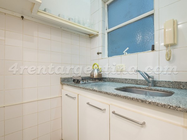 Apartamento Amoblado en Guido y Pueyrredon X, Recoleta