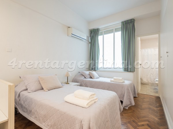 Apartamento Amoblado en Guido y Pueyrredon X, Recoleta