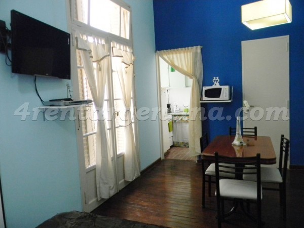 Chacabuco and Carlos Calvo, apartment fully equipped