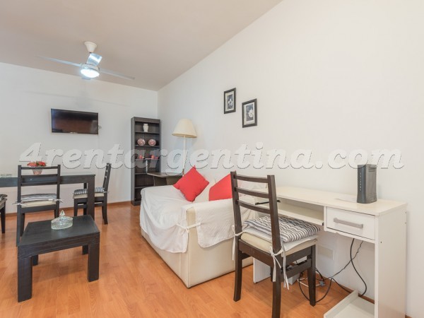 Apartamento Amoblado en Larrea y Beruti IV, Recoleta