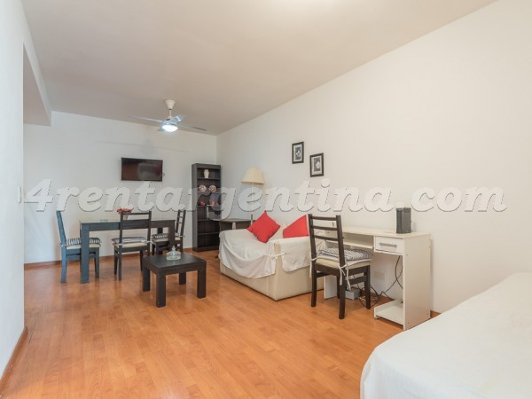 Larrea and Beruti IV: Furnished apartment in Recoleta