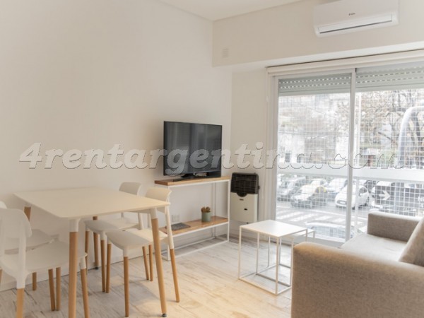 Malabia et Niceto Vega, apartment fully equipped