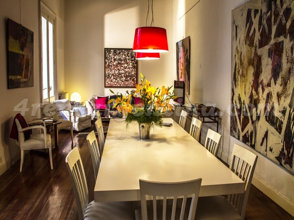 Salta and Humberto Primo: Furnished apartment in San Telmo