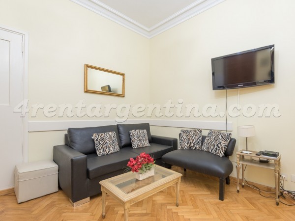 Las Heras and Uriburu III, apartment fully equipped