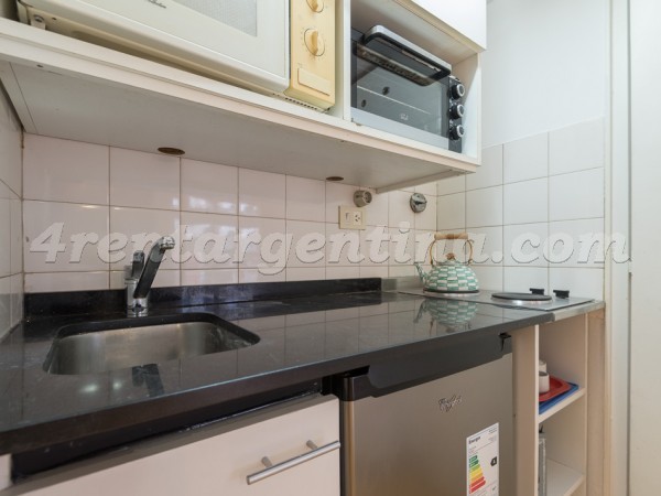 Azcuenaga and Guido VI: Furnished apartment in Recoleta