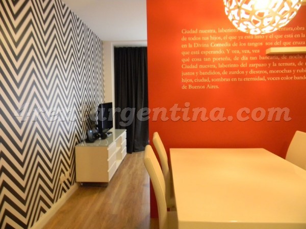 Riobamba and Corrientes V, apartment fully equipped