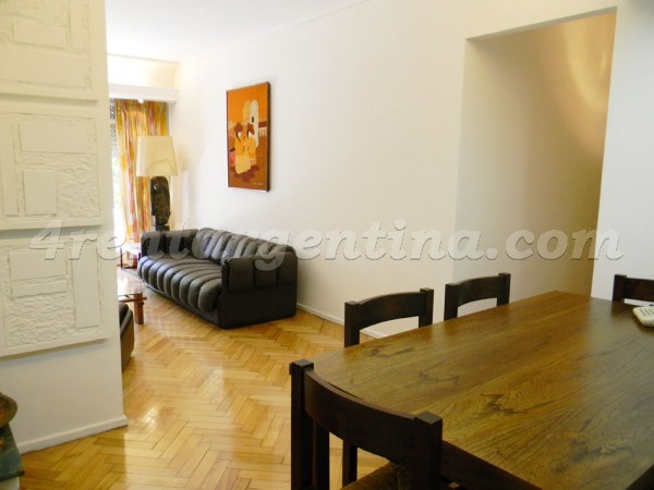 Bustamante et Las Heras I: Furnished apartment in Recoleta