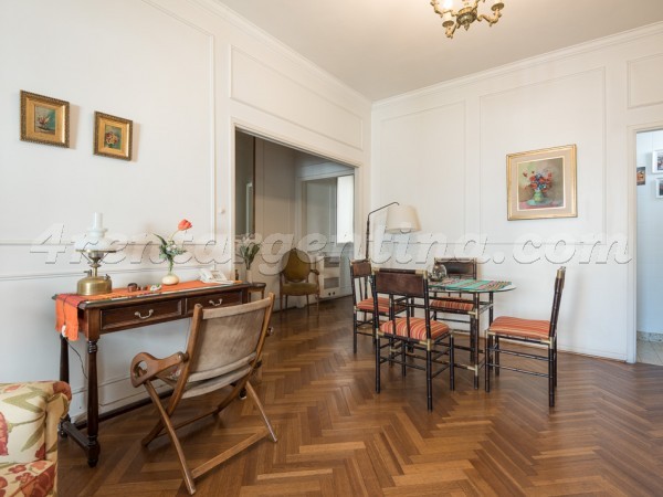 Uriburu and Juncal: Apartment for rent in Recoleta