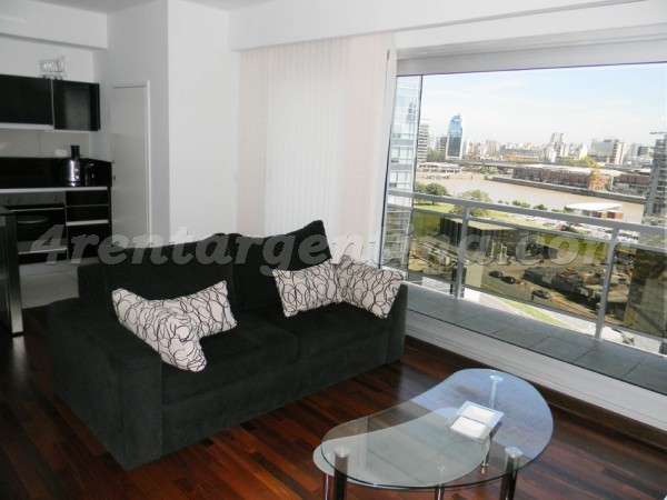 Pe�aloza and Juana Manso: Apartment for rent in Buenos Aires