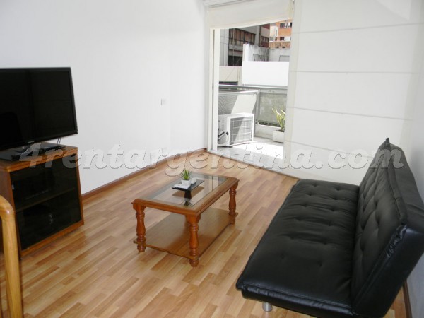 Crisologo Larralde and Libertador: Furnished apartment in Belgrano