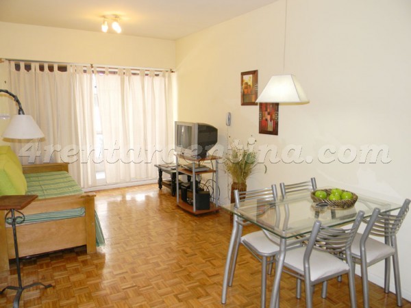 Apartamento Amoblado en Ayacucho y M.T. Alvear, Recoleta