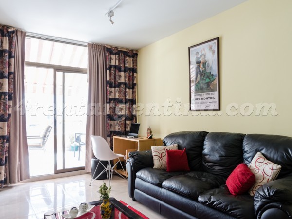 Apartamento Amoblado en Juncal y Parana, Recoleta