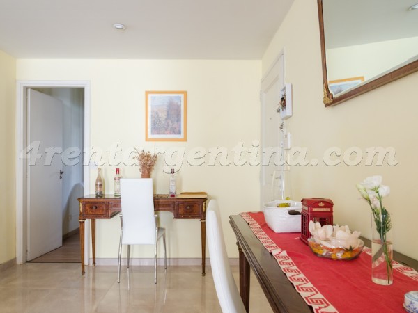 Juncal and Parana: Apartment for rent in Recoleta