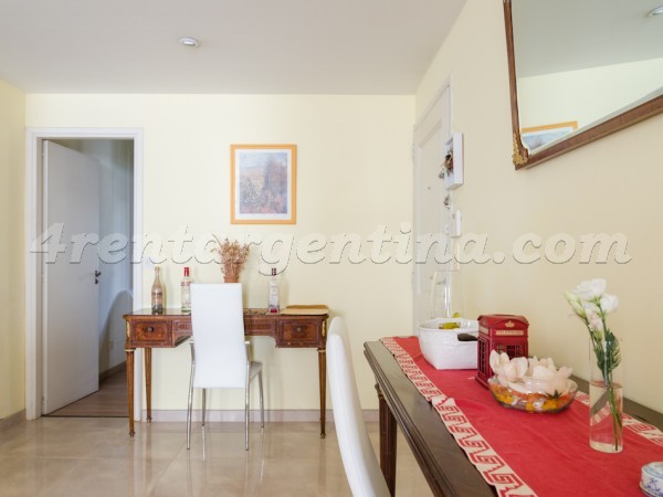 Apartamento Amoblado en Juncal y Parana, Recoleta