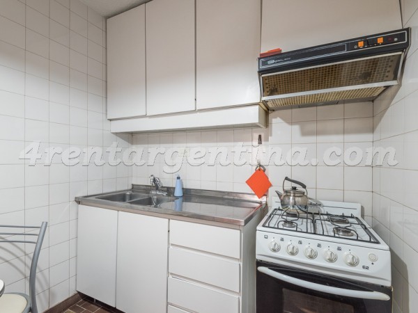 Arenales and Cerrito: Furnished apartment in Recoleta