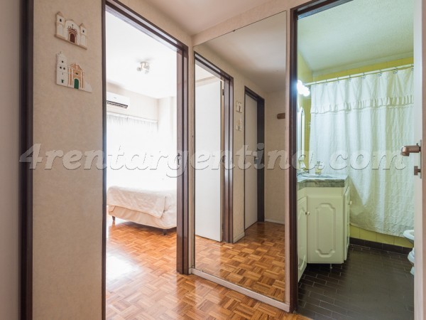 Departamento Amoblado en Arenales y Cerrito, Recoleta