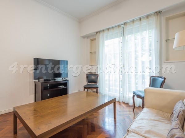 Bulnes and Libertador: Furnished apartment in Palermo