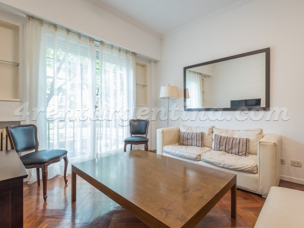 Bulnes and Libertador, apartment fully equipped