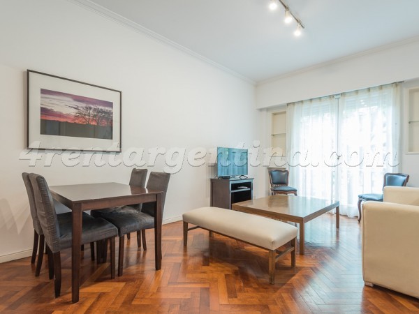 Bulnes and Libertador: Furnished apartment in Palermo