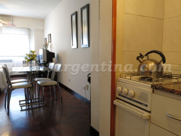 Corrientes and Suipacha VII: Apartment for rent in Downtown