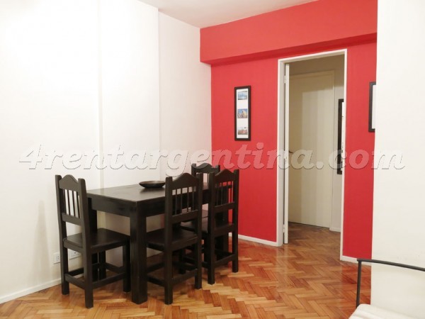 Apartamento Amoblado en Arenales y Callao VII, Recoleta