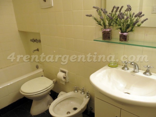 Apartamento Amoblado en Arenales y Callao VII, Recoleta