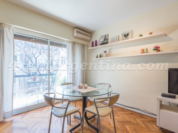 Pereyra Lucena et Las Heras: Furnished apartment in Recoleta