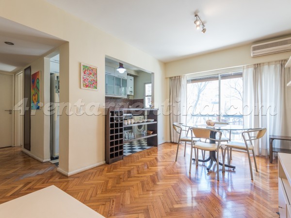 Pereyra Lucena et Las Heras: Furnished apartment in Recoleta