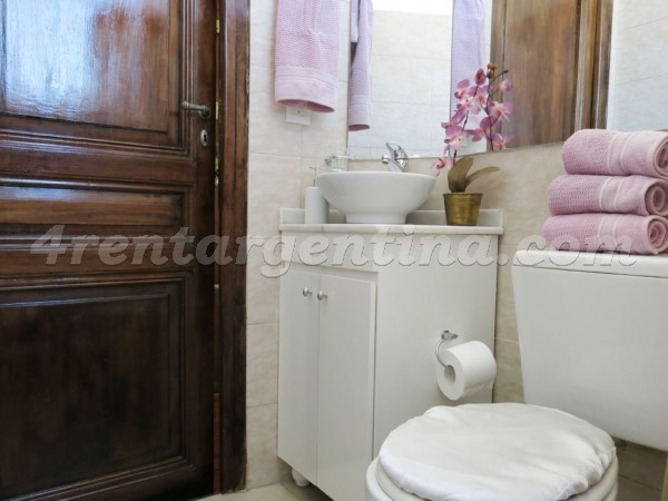 San Martin and Paraguay, apartment fully equipped