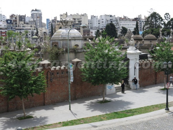 Apartamento Amoblado en Junin y Vicente Lopez, Recoleta