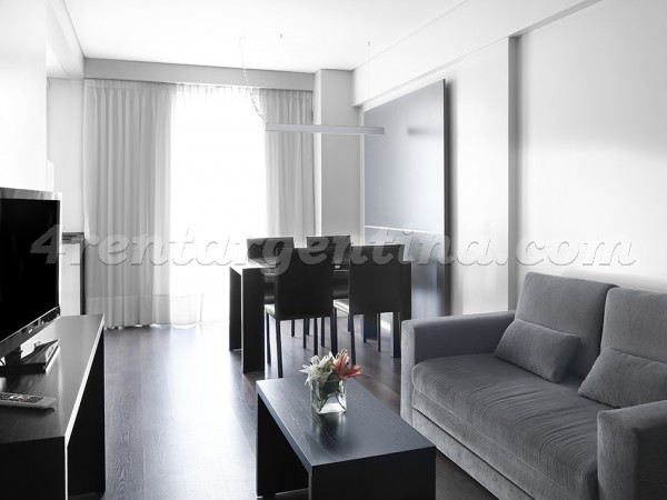 Junin et Vicente Lopez I: Furnished apartment in Recoleta