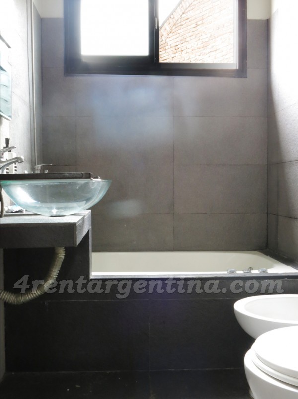 Gorriti and Lavalleja: Furnished apartment in Palermo